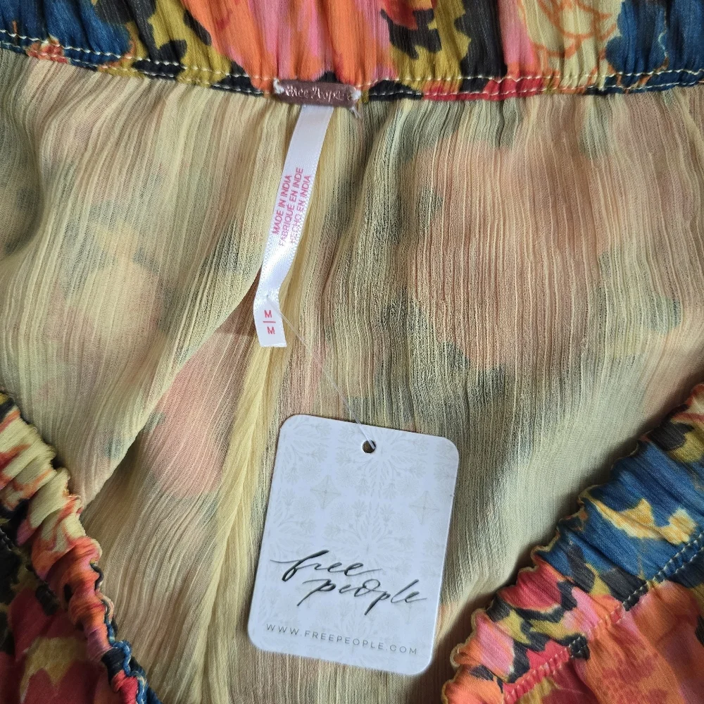 Free People Misty Printed Bubble Pant - Picture 10 of 10